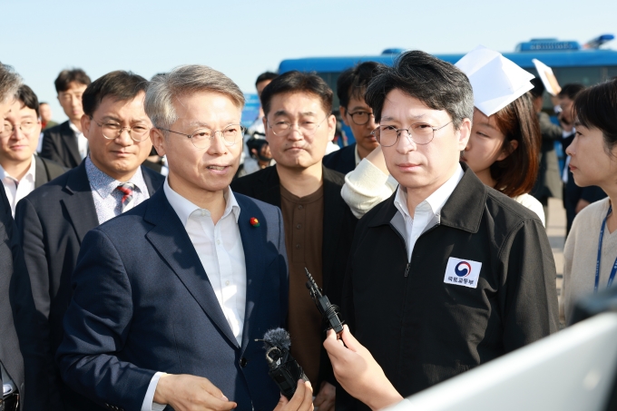 홍지선 장관 호남권 반도체 첨단 국가산단 현장점검 - 포토이미지